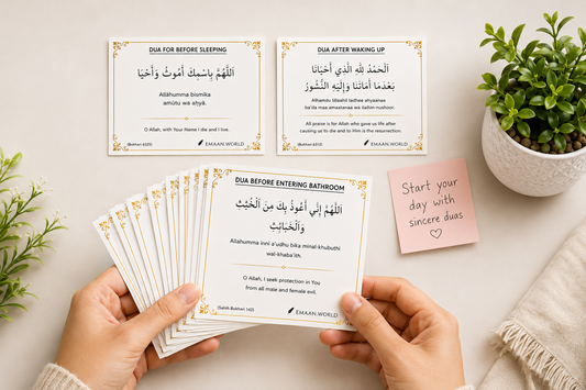 Premium Dua Cards & Stickers