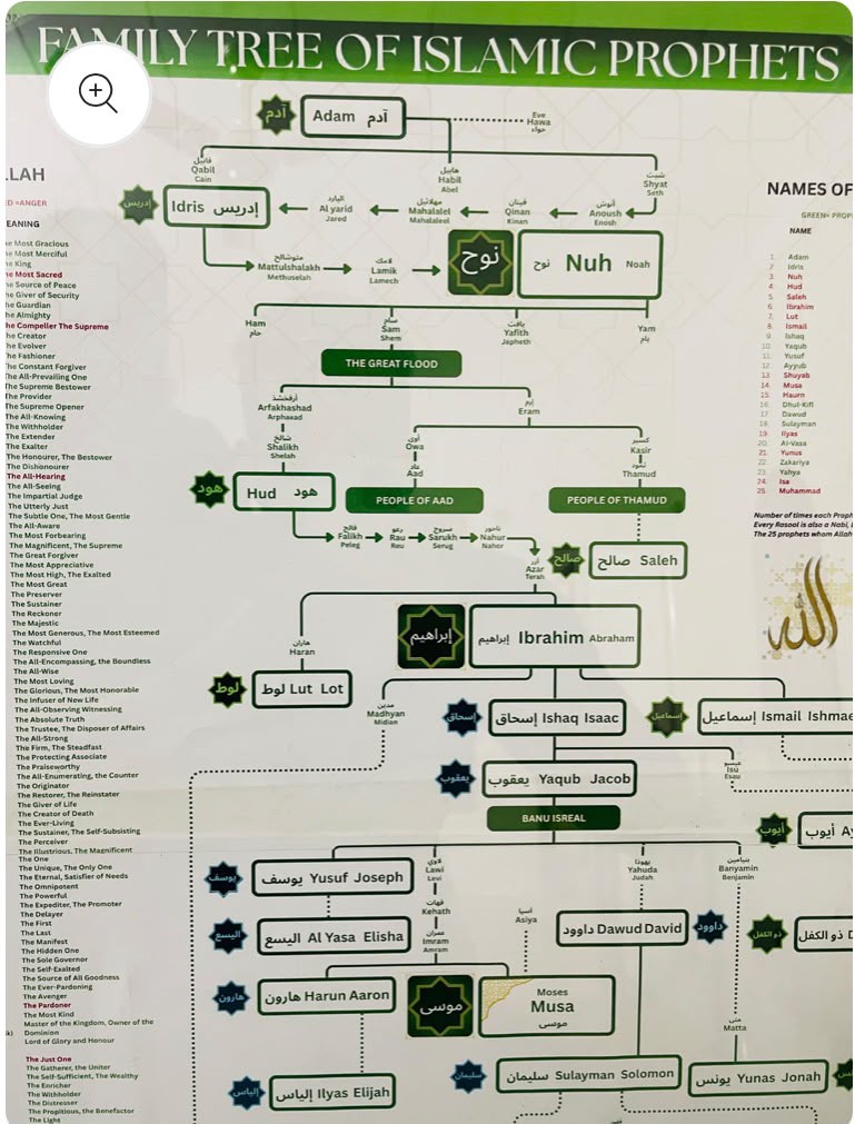 Prophet (PBUH) Family Tree